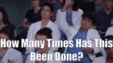 Greys Anatomy Lucas Adams GIF - Greys Anatomy Lucas Adams How Many Times Has This Been Done GIFs