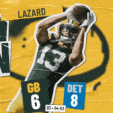 Detroit Lions (8) Vs. Green Bay Packers (6) Third Quarter GIF - Nfl National Football League Football League GIFs