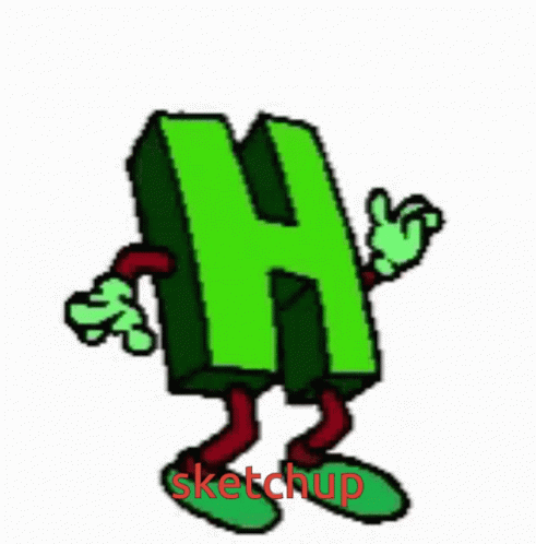 Letter H Hh GIF - Letter H Hh Sketchup - Discover & Share GIFs