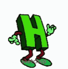 Letter H Hh GIF - Letter H Hh Sketchup GIFs