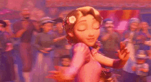 ダンス　ラプンツェル　ディズニー GIF - Tangled Rapunzel Disney GIFs
