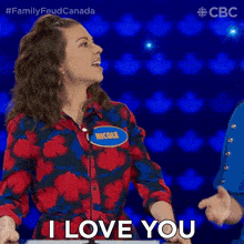 I Love You Nicole GIF - I Love You Nicole Family Feud Canada GIFs