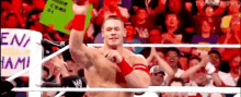 John Cena Shirt GIF - John Cena Shirt Throws Shirt Back GIFs