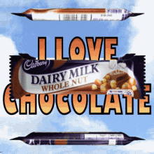I Love Chocolate Chocolate GIF - I Love Chocolate Chocolate Dairy Milk GIFs