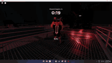 a computer screen shows a round begins in 0:12