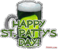 Green Beer Happy St Pattys Day Sticker - Green Beer Happy St Pattys Day Glitter Stickers