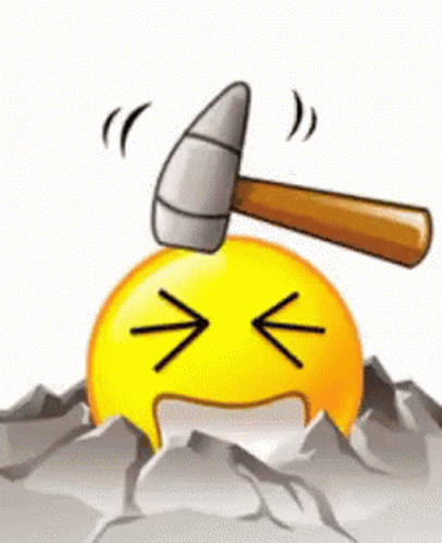 Headache Emoji GIF - Headache Emoji Hammer GIFs