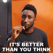 Its Better Than You Think Marques Brownlee GIF - Its Better Than You Think Marques Brownlee Its More Impressive Than You Realize GIFs