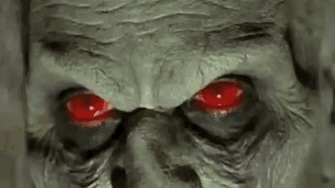 Red Eyes Scary Face GIF - Red Eyes Scary Face Evil Smile - & Share GIFs