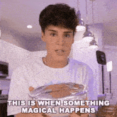 This Is When Something Magical Happens Raphael Gomes GIF - This Is When Something Magical Happens Raphael Gomes Raphaelgomesx GIFs