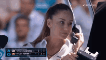 Marijana Veljovic Tennis GIF - Marijana Veljovic Tennis Umpire GIFs