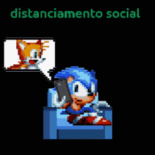 Sonic Tails GIF - Sonic Tails Social Distancing GIFs