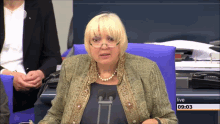 Claudia Roth Bundestag GIF - Claudia Roth Roth Bundestag GIFs