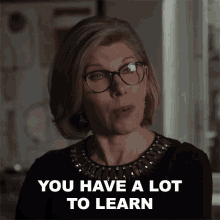 You Have A Lot To Learn Diane Lockhart GIF - You Have A Lot To Learn Diane Lockhart The Good Fight GIFs