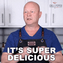 Its Super Delicious Michael Hultquist GIF - Its Super Delicious Michael Hultquist Chili Pepper Madness GIFs