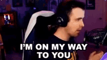 Im On My Way To You Dr Lupo GIF - Im On My Way To You Dr Lupo Im Coming GIFs