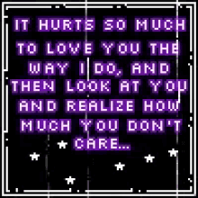 Hurts To Love You GIF
