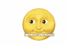 moon face emoji intensifies intensify