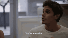 Youre A Warrior Youre A Fighter GIF - Youre A Warrior Youre A Fighter Youre Brave GIFs