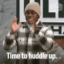 Time To Huddle Up Brandon Gonez GIF - Time To Huddle Up Brandon Gonez Canada'S Ultimate Challenge GIFs