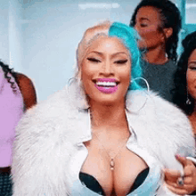 Nicki Minaj Laugh GIF