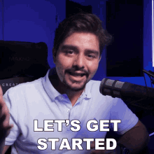 Lets Get Started Ignace Aleya GIF - Lets Get Started Ignace Aleya Time To Begin GIFs