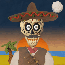 Mexican Clayaveras GIF - Mexican Clayaveras Skull GIFs