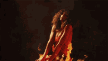 On Fire Arlissa GIF - On Fire Arlissa Healing GIFs