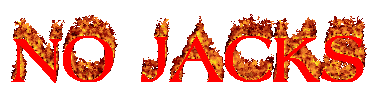 No Jacks Jack Osu Mania Fire Text Sticker - No Jacks Jack Osu Mania Fire Text Stickers
