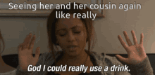 Seeing Her Cousin GIF - Seeing Her Cousin Again GIFs