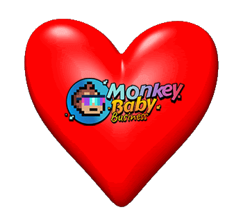 Mbb Monkey Sticker - Mbb Monkey Monkey Baby Stickers
