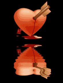 Through The Heart Arrow GIF - Through The Heart Arrow Love GIFs