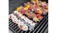Bbq Skewers Safe Grill Brush GIF - Bbq Skewers Safe Grill Brush GIFs