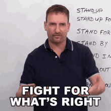 Fight For Whats Right Adam GIF - Fight For Whats Right Adam Engvid GIFs