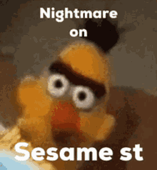 nightmare on sesame street