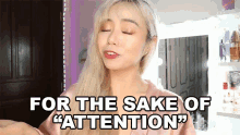 For The Sake Of Attention Lady Martin GIF