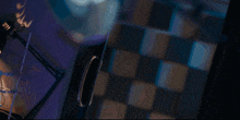 a woman in a lab coat and glasses is looking at something