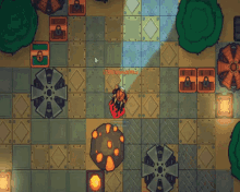a screenshot of a video game shows a person standing in front of a rock that says tbd