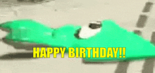 Happy Birthday Splatoon Spinning Squid GIF - Happy Birthday Splatoon Splatoon Happy Birthday GIFs