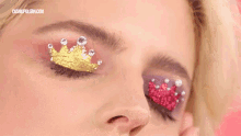 Disney Princess Look GIF - Princess Eyeshadow Bedazzled GIFs