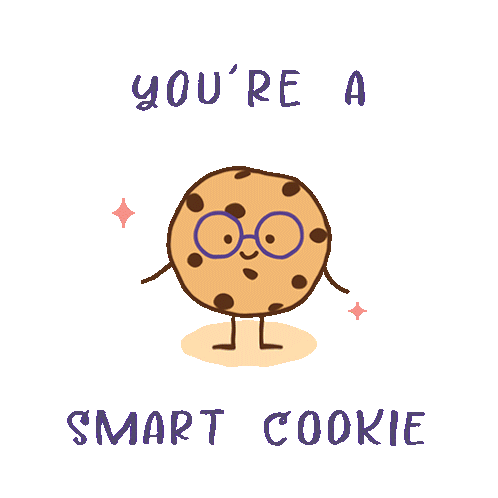 You'Re A Smart Cookie World Compliment Day Sticker - You'Re A Smart Cookie World Compliment Day March 1 Stickers