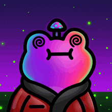 Chibi Forgs Frogs Trippy Psychedelic Mushrooms Froggy Friends GIF - Chibi Forgs Frogs Trippy Psychedelic Mushrooms Froggy Friends GIFs