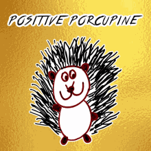 Positive Porcupine Veefriends GIF - Positive Porcupine Veefriends Happy GIFs