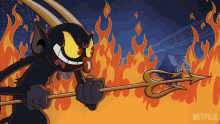 Cocked And Loaded Devil GIF - Cocked And Loaded Devil The Cuphead Show GIFs