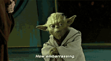 Star Wars Yoda GIF - Star Wars Yoda How Embarassing GIFs
