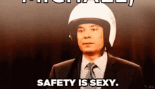 Helmet Safety Is Sexy GIF