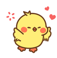 Tonton Chick Sticker - Tonton Chick Cute Stickers