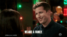 We Are A Family Andy Samberg GIF - We Are A Family Andy Samberg Melissa Fumero GIFs