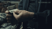 Counting Money The Terminal List GIF - Counting Money The Terminal List How Much Money Do I Have GIFs