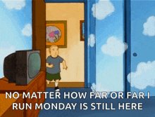 Bobby Hill King Of The Hill GIF - Bobby Hill King Of The Hill Running GIFs